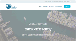 Desktop Screenshot of givingcollaborative.com