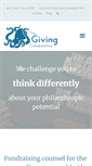 Mobile Screenshot of givingcollaborative.com